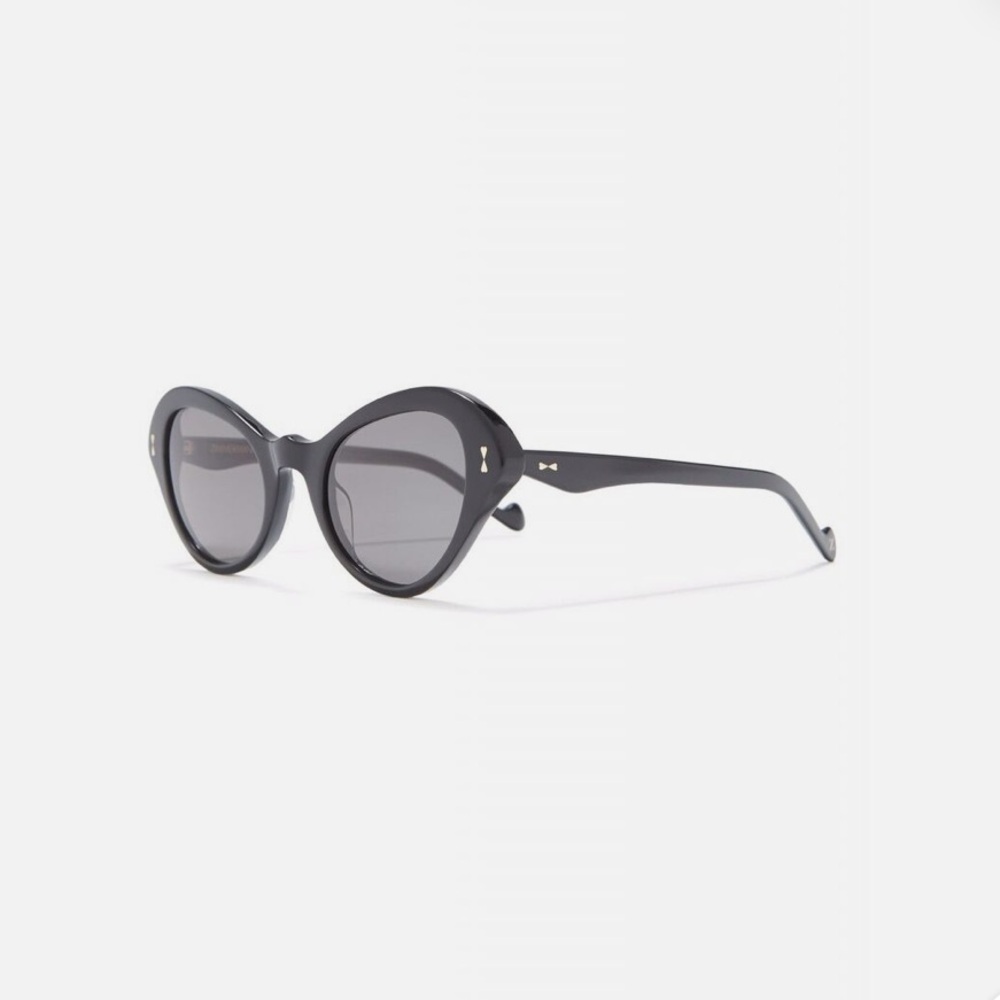 NWT/NIB Zimmermann Black Flutter Cateye Sunglasses - Picture 3 of 9